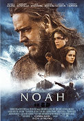 Noah 2014 poster Russell Crowe Jennifer Connelly Anthony Hopkins Darren Aronofsky 3-D Religion Skepp och båtar