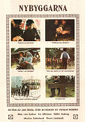 Movie Poster NYBYGGARNA - Jan Troell/Vilhelm Moberg - 1971 - 70x100cm 