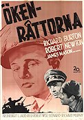 The Desert Rats 1953 movie poster Richard Burton Robert Newton James Mason Robert Wise War