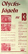Movie Poster Olycksf�geln nr 13