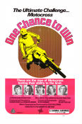 One Chance to Win 1976 movie poster Tony Distefano Pierre Karsmakers Brad Lackey Charles Bush Motorcycles Sports