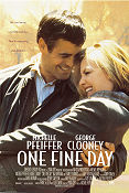 One Fine Day 1996 poster Michelle Pfeiffer George Clooney Mae Whitman Michael Hoffman