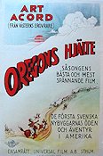The Oregon Trail 1925 movie poster Art Acord Mountains