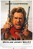 The Outlaw Josey Wales 1977 movie poster Clint Eastwood