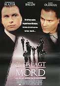 Överlagt mord 1995 poster Christian Slater Kevin Bacon Gary Oldman Marc Rocco