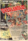The Overlanders 1946 poster Chips Rafferty Filmen från: Australia