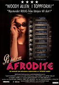 På tal om Afrodite 1995 poster Mira Sorvino Pamela Blair Woody Allen Glasögon