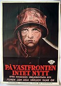 All Quiet on the Western Front 1932 movie poster Lewis Milestone Writer: Erich Maria Remarque War