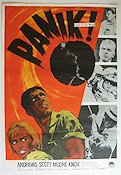 Panik 1965 poster Dana Andrews Janette Scott