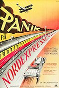 The Last Journey 1936 movie poster Judy Gunn Hugh Williams Bernard Vorhaus Trains