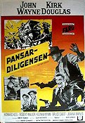 The War Wagon 1967 movie poster John Wayne Kirk Douglas