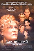 Paradise Road 1997 poster Glenn Close Frances McDormand Cate Blanchett Bruce Beresford