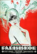 Parisiskor 1928 movie poster Margit Manstad Gustaf Molander Find more: Film 100 Years Writer: Paul Merzbach