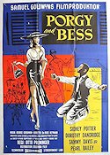 Porgy And Bess 1960 movie poster Sidney Poitier Dorothy Dandridge Sammy Davis Jr Otto Preminger Musicals Black Cast