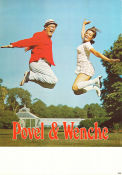 Povel och Wenche The PoW-show 1970 affisch Povel Ramel Wenche Myhre Concert Poster