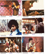 Purple Rain 1984 lobby card set Prince Apollonia Kotero Morris Day Albert Magnoli Rock and pop Motorcycles