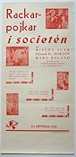 Rackarpojkar i societen 1939 poster Mischa Auer