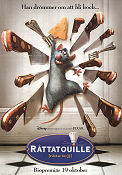 Råttatouille 2007 poster Brad Garrett Brad Bird Filmbolag: Pixar Animerat Mat och dryck
