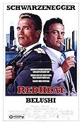 Red Heat 1988 movie poster Arnold Schwarzenegger Jim Belushi Peter Boyle Walter Hill Smoking Guns weapons Russia