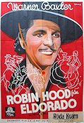 The Robin Hood of Eldorado 1937 movie poster Warner Baxter Eric Rohman art