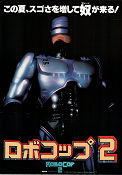 RoboCop 2 1990 poster Peter Weller Nancy Allen Belinda Bauer Irvin Kershner Robotar Poliser