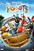 Robots 2005 movie poster Ewan McGregor Chris Wedge Animation Robots