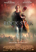 Rock Star 2001 movie poster Mark Wahlberg Jennifer Aniston Stephen Herek Rock and pop