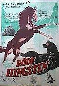 Red Stallion 1947 movie poster Robert Paige Horses
