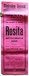 Movie Poster Rosita