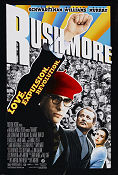 Rushmore 1998 movie poster Jason Schwartzman Bill Murray Owen Wilson Olivia Williams Wes Anderson