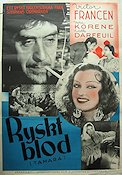 Tamara 1939 movie poster Victor Francen Smoking Russia