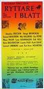 Movie Poster Ryttare i bl�tt