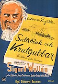Saltstänk och krutgubbar 1946 movie poster Sigurd Wallén John Elfström Ludde Gentzel Albert Engström Schamyl Bauman Skärgård
