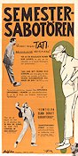 Movie Poster Les Vacances de Monsieur Hulot