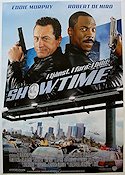 Showtime 2002 poster Robert De Niro Eddie Murphy Rene Russo Tom Dey Poliser