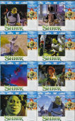 Shrek 2001 lobbykort Mike Myers Animerat