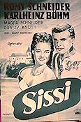 Sissi 1956 movie poster Romy Schneider Karl-Heinz Böhm
