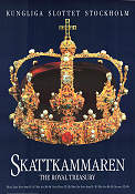 Skattkammaren Kungliga slottet 1991 affisch Hitta mer: Museum Hitta mer: Stockholm