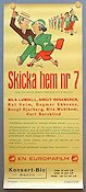 Movie Poster Skicka hem nr 7
