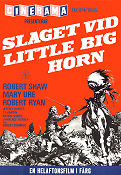 Custer of the West 1967 movie poster Robert Shaw Mary Ure Ty Hardin Robert Siodmak