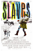 Slaves of New York 1989 movie poster Bernadette Peters Chris Sarandon James Ivory Dogs