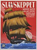 Slave Ship 1937 movie poster Warner Baxter Wallace Beery Ships and navy