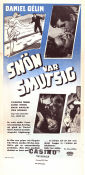 Snön var smutsig 1954 poster Daniel Gélin Daniel Ivernel Marie Mansart Luis Saslavsky