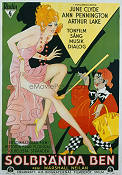 Tanned Legs 1929 movie poster June Clyde