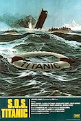 S.O.S. Titanic 1979 movie poster David Janssen Cloris Leachman Harry Andrews William Hale From TV Ships and navy