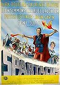 Spartacus 1962 poster Kirk Douglas Stanley Kubrick Spartacus 1962 poster Kirk Douglas Stanley Kubrick