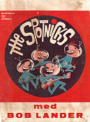 Spotnicks med Bob Lander 1962 affisch Bob Lander Rock och pop