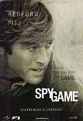 Spy Game 2001 movie poster Robert Redford Tony Scott
