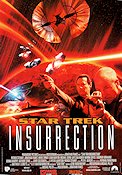 Star Trek: Insurrection 1998 movie poster Patrick Stewart Brent Spiner Jonathan Frakes Find more: Star Trek