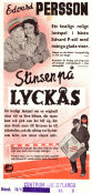 Stinsen på Lyckås 1942 poster Edvard Persson Barbro Kollberg Jullan Kindahl Harry Persson Emil A Lingheim Tåg